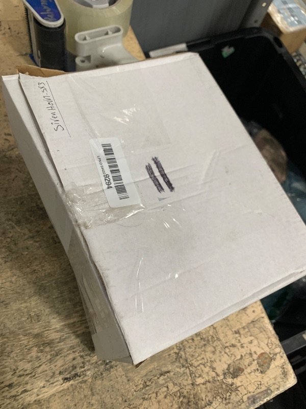 Photo 1 of (missing remote) BANHAO Alarm Horn Siren 7 Sound Police Siren 100w 12v Car Alarm Sirens Pa Speaker System Emergency Amplifier Alarms Kit Horn for Car Truck Lorry Boat