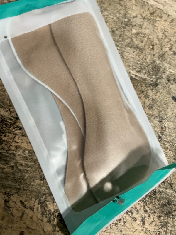 Photo 1 of (2 Pairs) Pigskin Non-Slip High Heel Cushion Inserts Arch Support, Shock & Sweat Absorption, Adhesive Shoe Insoles for Dress Shoes Flats Boots Sandals Relief Blister Callus Pain, Fits Women 5-8 Size