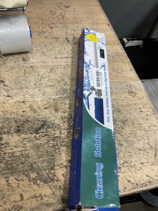 View 2 of **MISSING ACC**Jetnozzle High pressure hose nozzle for garden hose,7-in-1 Hydro jet nozzle High Pressure Power Washer wand, nozzles watering sprayer cleaning tool, Pressure washer hose attachment