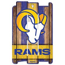 Photo 1 of  Los Angeles Rams wood sign