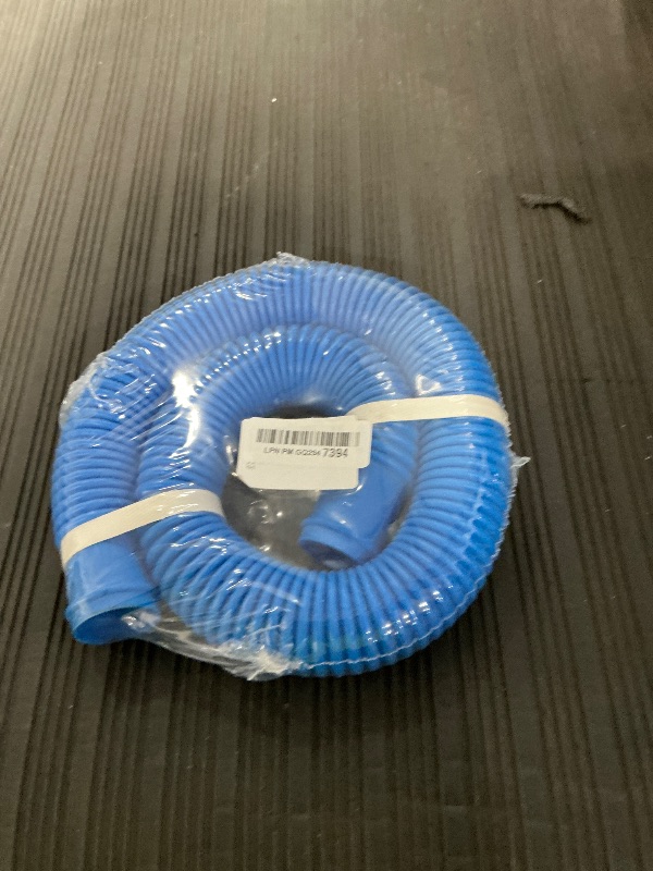 Photo 1 of 1.5” Above Ground Pool Hose Replacement – Pool Pump Hose, Compatible with Intex, Coleman & Summer Waves Filters (1 PACK Blue)