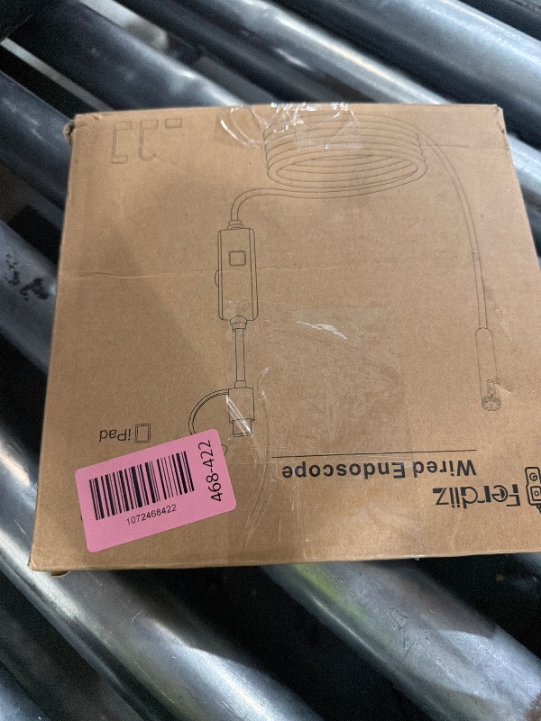 Photo 1 of [Dual Lens] Endoscope Camera with Light, 1920P HD Borescope with 8 Adjustable LED Lights, Borescope with 32.8ft Semi-Rigid Snake Camera with Light, 7.9mm IP67 Waterproof Endoscope for iOS and Android