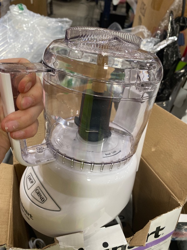 Photo 1 of **NEEDS A NEW BOWL**Mini-Prep Plus Food Processor in White