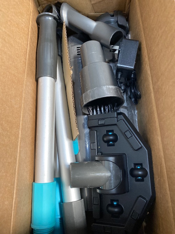 Photo 1 of **MISSING CHARGER**PoolMr Handheld Pool Vacuum for Above Ground Pool & Hot Tub Vacuum, with 2 Brush Heads, 90 Mins Running Time, 13.2 Gallons/Min Powerful Suction, Ideal for Cleaning Debris and Sand Underwater, Black