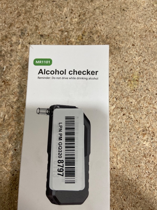 Photo 1 of **MISSING REPLACEABLE MOUTPIECES **Portable Breathalyzer for Personal Use- Alcohol Detector with 10 Replaceable Mouthpieces, Fast & Accurate BAC Tester, LCD Digital Display for Car, Home, Party
