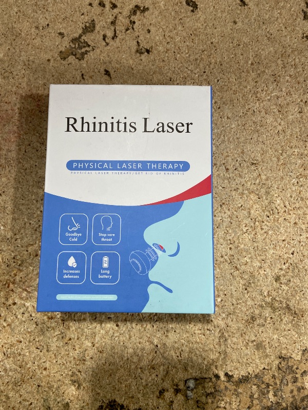 Photo 1 of **MISSING CHARGER CORD**Red Light Nasal Therapy Device | Red Light Therapy for Nose & Sinuses | Nasal Red Light Therapy for Congestion, Allergy Defense & Sinus Support | USB Rechargeable, Portable