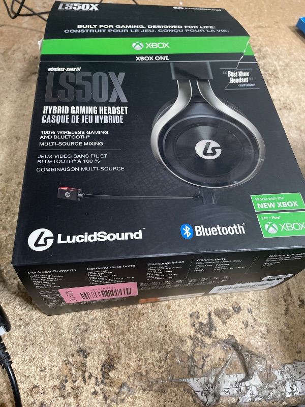 Photo 1 of *****SEES NOTES*****LucidSound LS50X Wireless Gaming Headset for Xbox One and Series X|S with Bluetooth