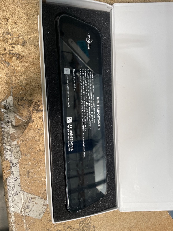 Photo 1 of **FOR PARTS ONLY**2.5K Mirror Dash Cam with Carplay Mirror & Android Auto, Dash Cam Front and Rear with Zoom Function,12 inches Rear View Mirror Camera with Voice Control/BT Call/64GB Card Included-JOMISE K17 Pro