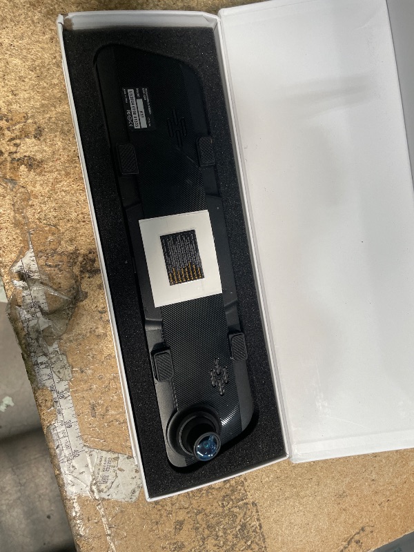 Photo 1 of **FOR PARTS ONLY**2.5K Mirror Dash Cam with Carplay Mirror & Android Auto, Dash Cam Front and Rear with Zoom Function,12 inches Rear View Mirror Camera with Voice Control/BT Call/64GB Card Included-JOMISE K17 Pro
