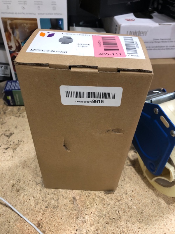 Photo 1 of (3/4" Conduit Coupling 20 Pack) Yariwiz 3/4 Plastic Liquid Tight Conduit Coupling
