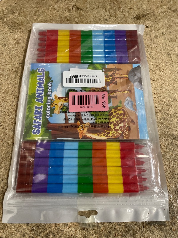 Photo 1 of 
Coloring book with markers