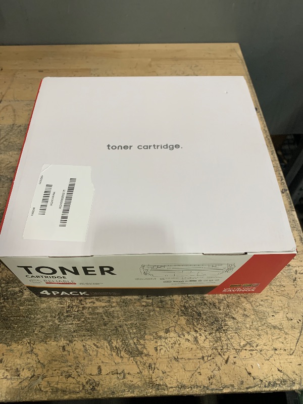 Photo 1 of 054H Toner High Yield 4 Pack Replacement for Canon 054H Toner Cartridge Set CRG054H CRG-054H 054 - Compatible with imageCLASS MF642Cdw MF644Cdw MF641Cw LBP623Cdw LBP622Cdw Printer