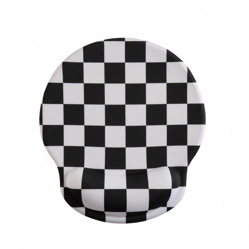 Photo 1 of #8 Double Window Security Check Envelopes,Double Window Self Seal Security Envelopes,No.8 Double Window Bussiness Envelopes,70 Pack,Size 3 5/8 x 8 11/16 Inches,Designed for Checks(NOT for INVOICES) & Black White Checkered Mouse Pad with Gel Wrist Rest,