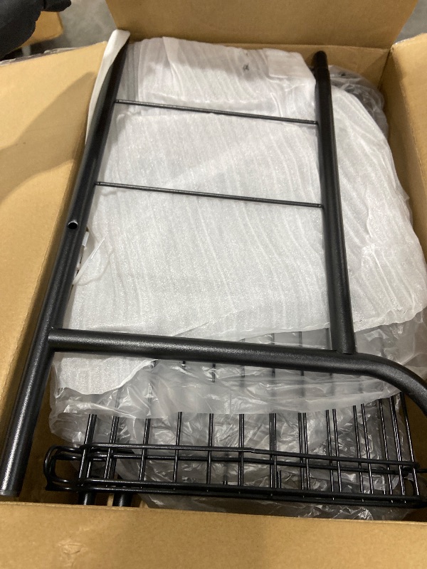 Photo 1 of ***PARTS ONLY*** HOWDIA 3-Tier Over The Sink Dish Drying Rack,Stainless Steel Dish Rack with Cutlery Holder & Chopping Board Rack, 33.9” x 11.4” x 32.3” for Maximum Kitchen Storage?Black?