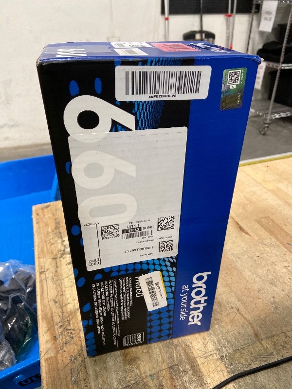 Photo 1 of  **FACTORY SEALED**Brother Genuine High Yield Toner Cartridge, TN660, Replacement Black Toner, Page Yield Up to 2,600 Pages, Amazon Dash Replenishment Cartridge, Black, 1 Pack