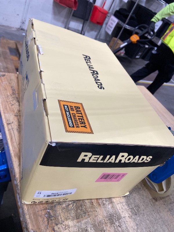 Photo 1 of **FACTORY SEALED** ReliaRoads 16-Inch Brushless Chainsaw, 40V (2 x 20V MAX) Cordless Battery Powered Chain Saw Kit (Includes 2 Chains) Compatible DeWALT Battery for Wood/Tree Cutting and Pruning (Battery Not Included)