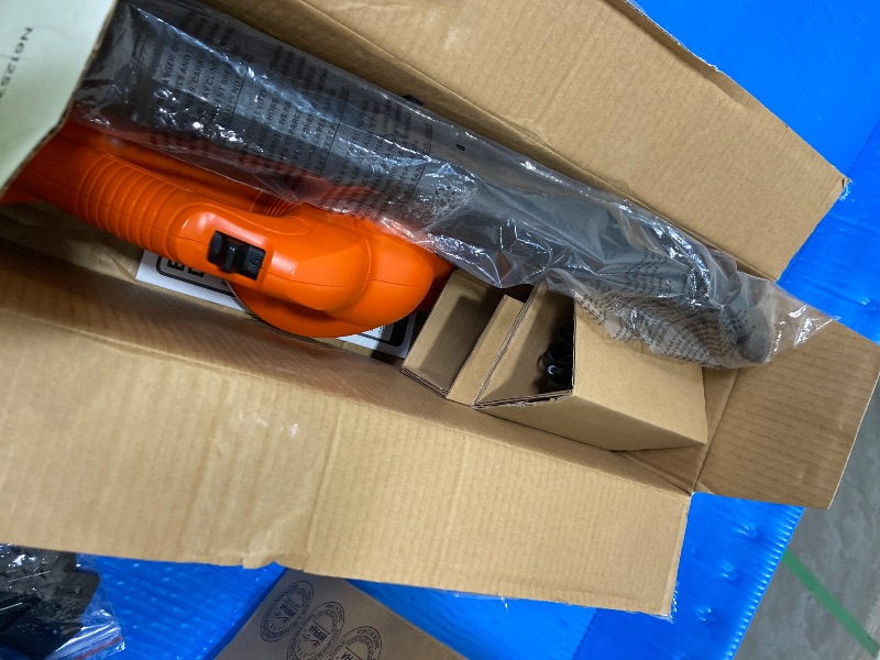 Photo 1 of (batteries unfunctional) BLACK+DECKER Cordless Leaf Blower with Battery and Charger 20V MAX, Electric Leaf Blower 130 mph Air Speed, Lightweight Design (LSW221)