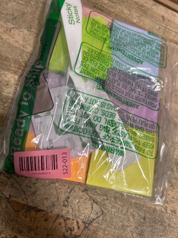 Photo 1 of (18 Pads) Pop Up Sticky Notes 3x3 Refills, Strong Adhesive Memo Pad Bulk with 9 Bright Colors, Suitable for Home, Office, School, Clean Removal