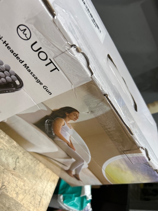 Photo 1 of (untested) UOTT 24 Head Massage Gun Deep Tissue, Self Massager for Neck and Back with 9 Modes & 9 Levels, Quiet Handheld Multi Head Percussion Muscle Massager for Body, Shoulder, Leg & Foot Muscle Pain Relief
