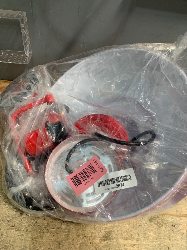 Photo 1 of (*3 PC, OUT OF BOX, UNKOWN MISSING*) SESIMENT Red Farmhouse Pendant Lights 3 Packs, Metal Pendant Lights Kitchen Island, Industrial Pendant Light, Hanging Island Pendant Light, Barn Light for Kitchen, Living Room, Bedroom, Hallway