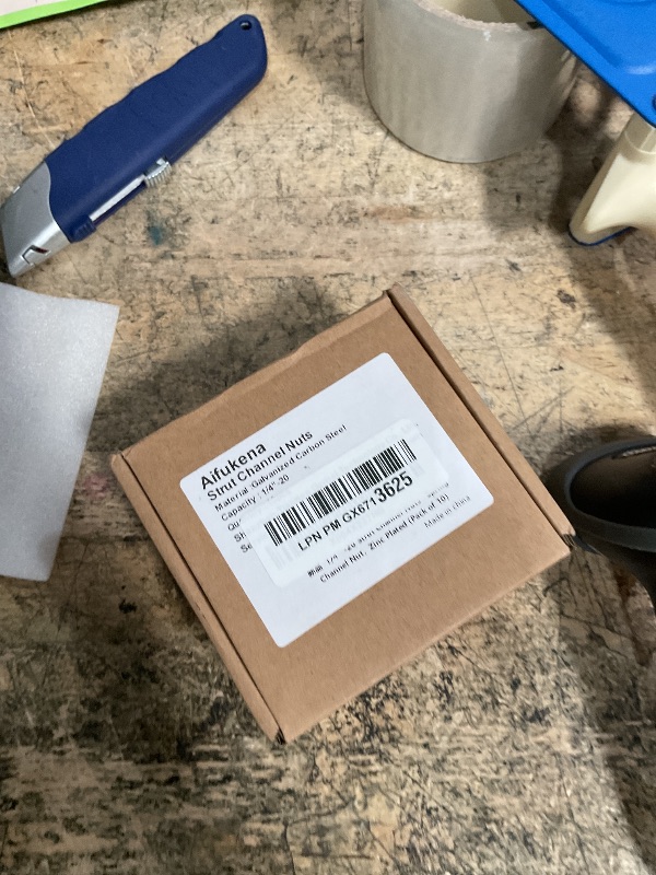 Photo 1 of 1/4”-20 Strut Channel Nuts - Spring Channel Nut?Zinc Plated (Pack of 10)