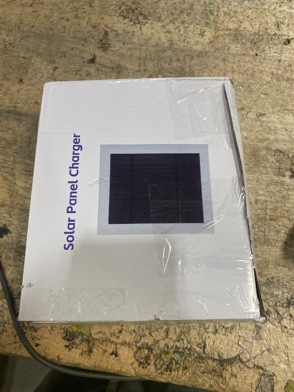 Photo 1 of **Missing mounting brackets and missing USB-C to Ring Barrel Plug Adapter
**Solar Panel for Ring Camera, 2 Pack 4W Solar Charger Compatible with Rings Spotlight &All-New Stick Up Outdoor Cam Battery, 10ft Long Cable with USB-C to Ring Barrel Plug Adapter