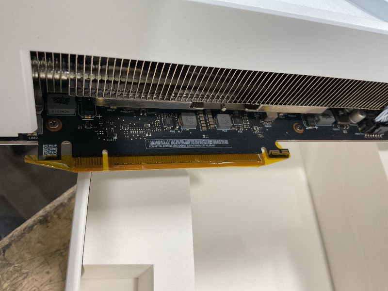 Photo 1 of **SEE PHOTOS AND ITEM COMMENTS** ASUS ROG Astral NVIDIA GeForce RTX 5090 32GB GDDR7 White OC Edition Gaming Graphics Card (PCIe 5.0, HDMI/DP 2.1, 3.8-Slot, 4-Fan Design, Axial Fans, Patented Vapor Chamber), 3 Year Warranty UPDATED 7/5/2026