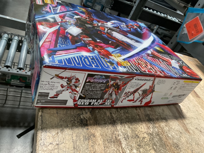 Photo 1 of **SOME PIECES ALREADY BUILT** BANDAI Hobby - Gundam Seed Astray - Gundam Astray Red Frame Custom MG 1/100 Model Kit