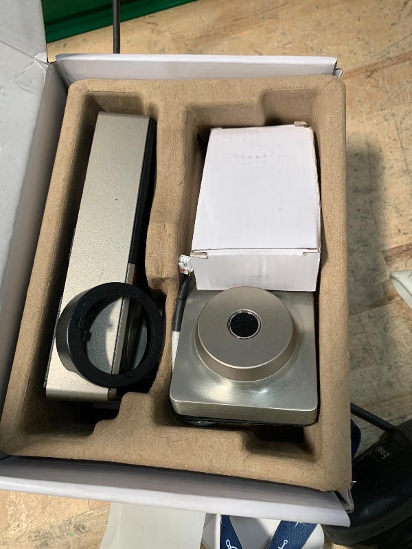 Photo 1 of ***MISSING HARDWARE**Philips Smart Wi-Fi Door Lock Deadbolt with Door Lever 4200 Series Satin Nickel