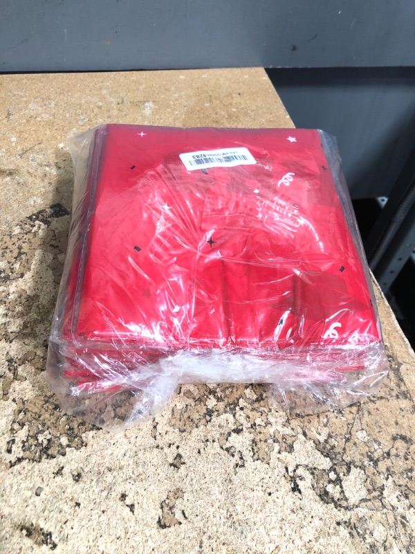 Photo 1 of *8 PACK* Tbsone Graduation Tablecloth 2026, 3 Pack Disposable Plastic Table Covers 54" x 108", Congrats Grad Party Supplies for College & High School Graduation (Red)