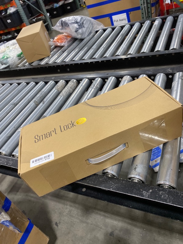 Photo 1 of Sliding Glass Door Lock 2085 Ultra-Slim eLinkSmart Waterproof Keyless Mortise Smart Lock with Hook for Door Thickness 22~110mm (0.87"-4.33"), Aluminum Keypad Fingerprint Patio Door Tuya App