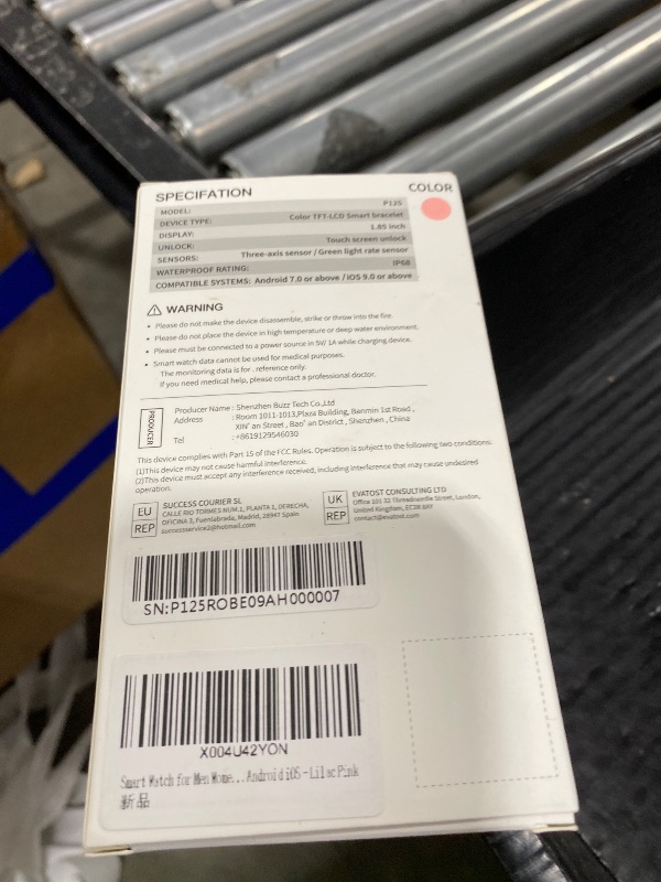 Photo 1 of CASCHO Smart Watches for Women (Android/iOS), 1.85" HD Smart Watch with Calls/Messages/AI Voice Control, Sleep/Heart Rate/SpO2, 120+ Sports Modes Fitness Tracker Watch - Lilac Pink