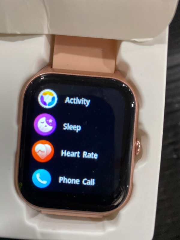 Photo 1 of CASCHO Smart Watches for Women (Android/iOS), 1.85" HD Smart Watch with Calls/Messages/AI Voice Control, Sleep/Heart Rate/SpO2, 120+ Sports Modes Fitness Tracker Watch - Lilac Pink