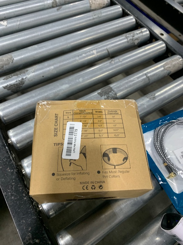 Photo 1 of Supet Raised Inflatable Dog Cone Collar to Stop Licking, Soft Dog Cone Alternative After Surgery, Pet Neck Donut Collar for Small Medium Large Dogs