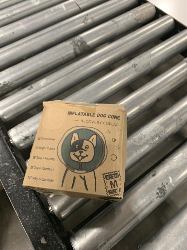 Photo 1 of Toptakeit Elevated Inflatable Dog Cone Collar Alternative After Surgery, Dog Donut Collar, Soft Pet Cone to Stop Licking for Small Medium Large Dogs