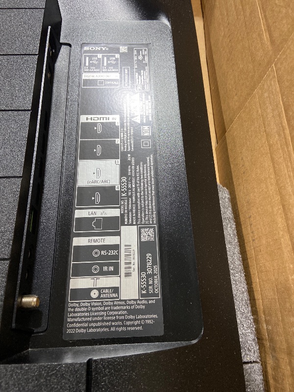 Photo 1 of Sony BRAVIA KDL-52NX800: 