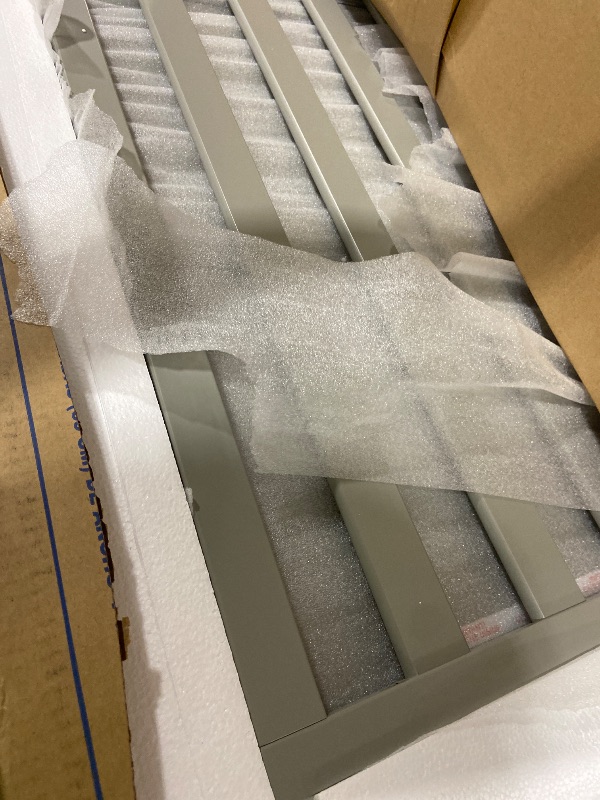 Photo 1 of Graco Hadley 5-in-1 Convertible Crib & Changer – GREENGUARD Gold Certified, Fits Standard Crib Mattress, Converts to Toddler Bed and Full Bed, 4 Adjustable Mattress Heights (Pebble Gray)