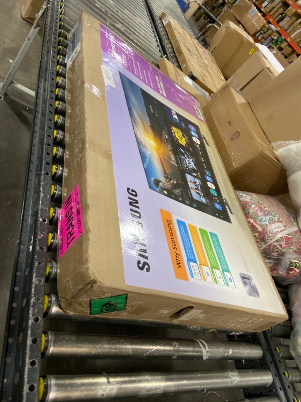 Photo 1 of Samsung 50-Inch Class Crystal UHD U8000F 4K Smart TV (2025 Model) Endless Free Content, Crystal Processor 4K, MetalStream Design, Knox Security, Alexa Built-in