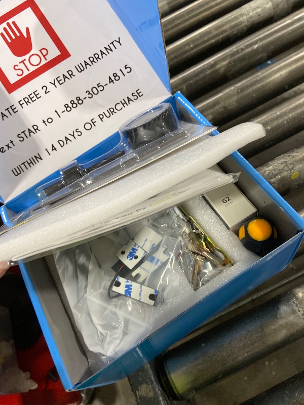 Photo 1 of LOCKSTAR® Smart Door Lock • Keyless Entry Deadbolt Door Lock • Multiple Entry Methods – APP • Fingerprint Touch ID • Keypad Code • Card FOB • Traditional Key • Smart Home Devices