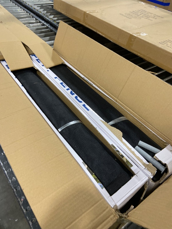 Photo 1 of WaterWarden Safety Fence for Inground Pool 5’ x 24’ ft, Guards Children and Pets, UL Certified to ASTM F2288, 5 Foot Tall Removable Protection Barrier, Hardware Included, 2 Sets of 5'x12', Black