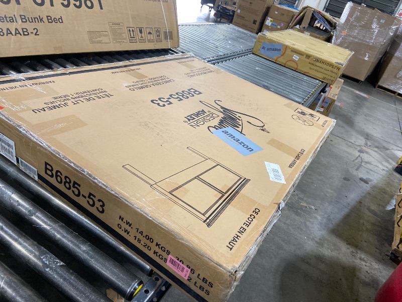 Photo 1 of Signature Design by Ashley Danabrin Transitional Panel Headboard, Twin, Dark Brown