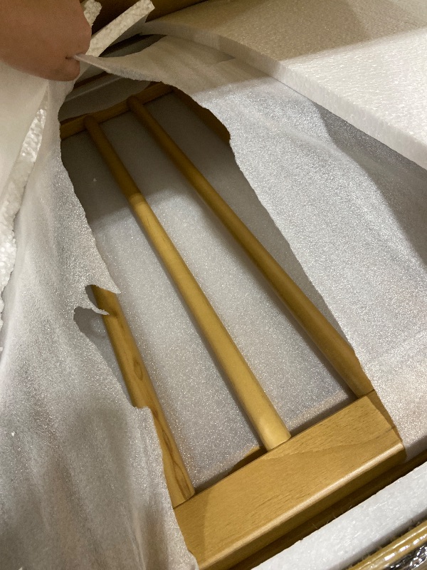 Photo 1 of Babyletto Bondi Cane 3-in-1 Convertible Baby Crib - GREENGUARD Gold Certified Convertible Crib to Toddler Bed & Daybed - Wooden Baby Bed with 4 Adjustable Heights - Made of 100% Solid Wood - Honey