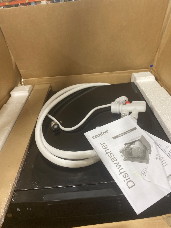 Photo 1 of COMFEE’ Countertop Dishwasher, Energy Star Portable Dishwasher, 6 Place Settings & 8 Washing Programs, Speed, Baby-Care, ECO& Glass, Dish Washer for Dorm, RV& Apartment, Black