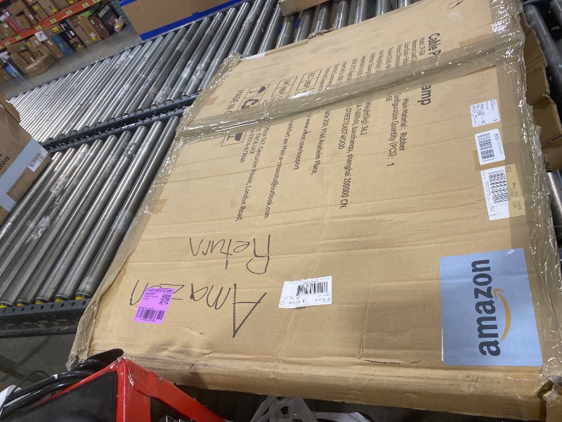 Photo 1 of VEVOR 5 Channel Rubber Cable Protector Ramp, Heavy Duty 22000 lbs/axle Capacity Wire Hose Cord Cover Ramp, ADA Compliant Driveway Road Hump, Traffic Speed Bump w/Flip-Open Top Cover