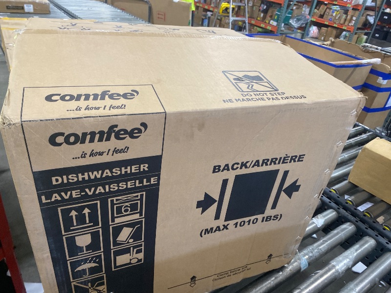 Photo 1 of COMFEE’ Portable Mini Dishwasher, Energy Star, Countertop, 6 Place Settings, with 8 Washing Programs, Speed, Baby-Care, ECO& Glass, Dish Washer for Dorm, RV& Apartment, White