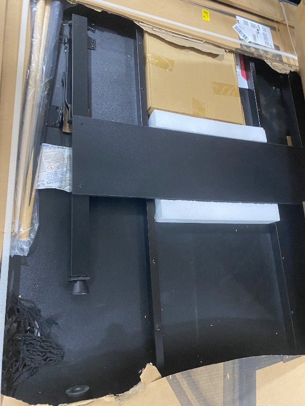 Photo 1 of GoSports Mid-Size 7ft X 3.9ft Billiards Game Table - Foldable Design, Includes Full Set of Pool Balls, 2 Cue Sticks, Chalk, and Felt Brush