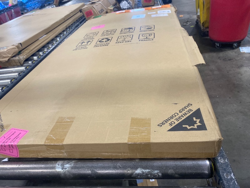 Photo 1 of Lumizone Extra Tall Cat Gate 61.02" High Pressure Mounted Extra Wide 2025 New (17 Sizes) 1.37" Gap No Drilling Auto-Close One-Handed Operation Tall Pet Gate for Dogs(Black, 61.02" H x 29.92"-34.24" W)