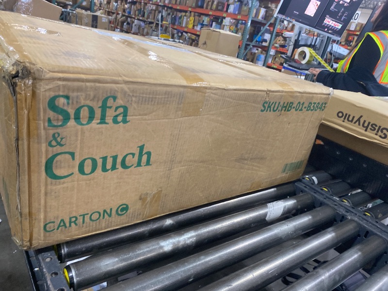 Photo 1 of *STOCK PHOTO* Sectional Couch with Storage Seats, Modular Sofa with Storage Ottoman, U Shaped Sectional Couches for Living Room, Grey