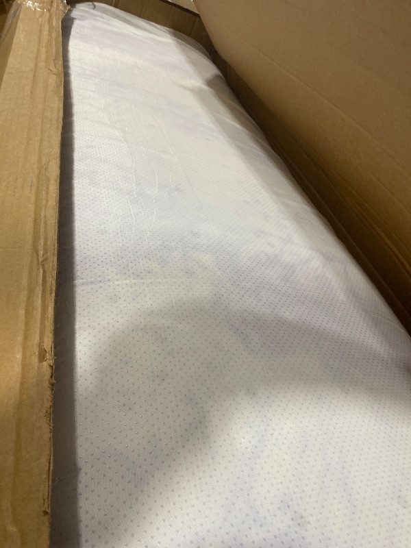 Photo 1 of ELEMUSE 4 Inch Gel Memory Foam Mattress Topper Queen Size Pressure-Relieving Mattress Topper for Back Pain,Non-Slip Design with Removable & Washable Cover, CertiPUR-US