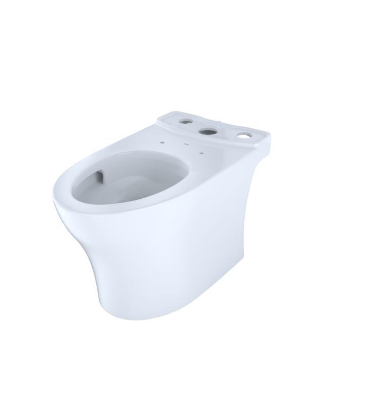 Photo 1 of Aquia IV Elongated Skirted Toilet Bowl Cotton White

